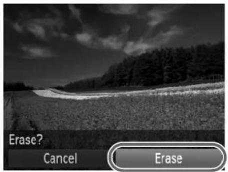 Erase? Cancel Erase