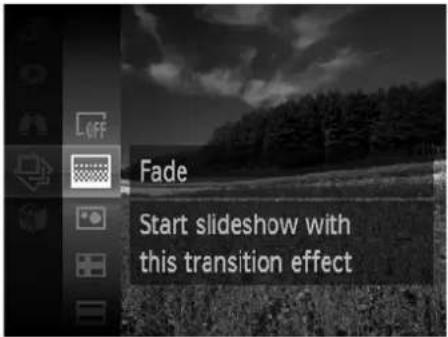 Fade Start slideshow with this transition effect