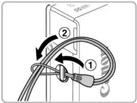 Diagram showing cable installation steps with numbered instructions for connecting cables to a device panel