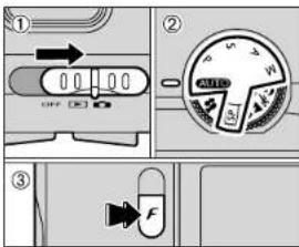 Diagram showing three labeled UI controls: directional control, speedometer, and device with a lock icon.