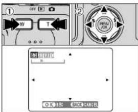Camera control panel interface with labeled buttons and playback controls