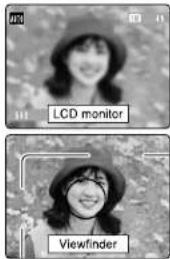 LCD monitor Viewfinder
