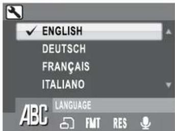 ENGLISH DEUTSCH FRANÇAIS ITALIANO LANGUAGE ABC FMT RES