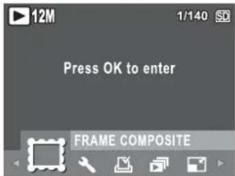 12M 1/140 SD Press OK to enter FRAME COMPOSITE