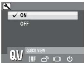 ✓ ON OFF QUICK VIEW QV CAF