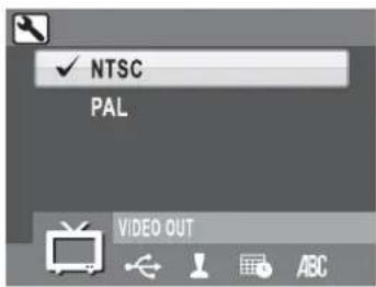 NTSC PAL VIDEO OUT