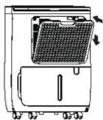 Ariston Thermo DEOS 12 - Wyczyść filtr powietrza - 2