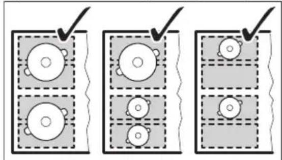 ELECTROLUX EIS8959 - Flex Bridge стандардни режим - 1