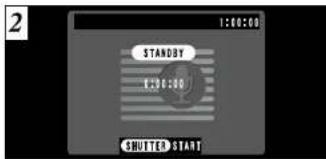 2 STANDBY 1:30:00 SHUTTER START