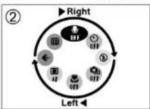 FUJIFILM FinePix F601 Zoom - Selecting Menus - 2
