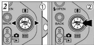 2 EN 1 BACK MENU/OK OPEN 2 BACK
