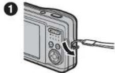 FUJIFILM FinePix A100 - Attaching the Strap - 1