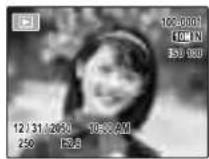 FUJIFILM FinePix A100 - Press the ▶ button. - 2