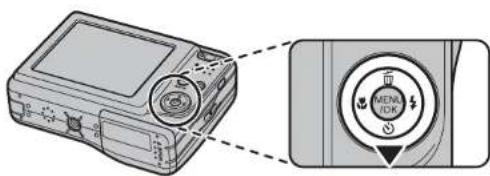 Diagram showing a device with a circular dial labeled 'MENU VOK' and an icon for 'OPEN'.