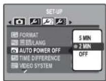 FUJIFILM FinePix A100 - Adjust settings. - 1