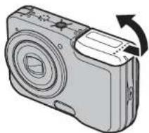 FUJIFILM FinePix A100 - - Inserting a Memory Card - 1