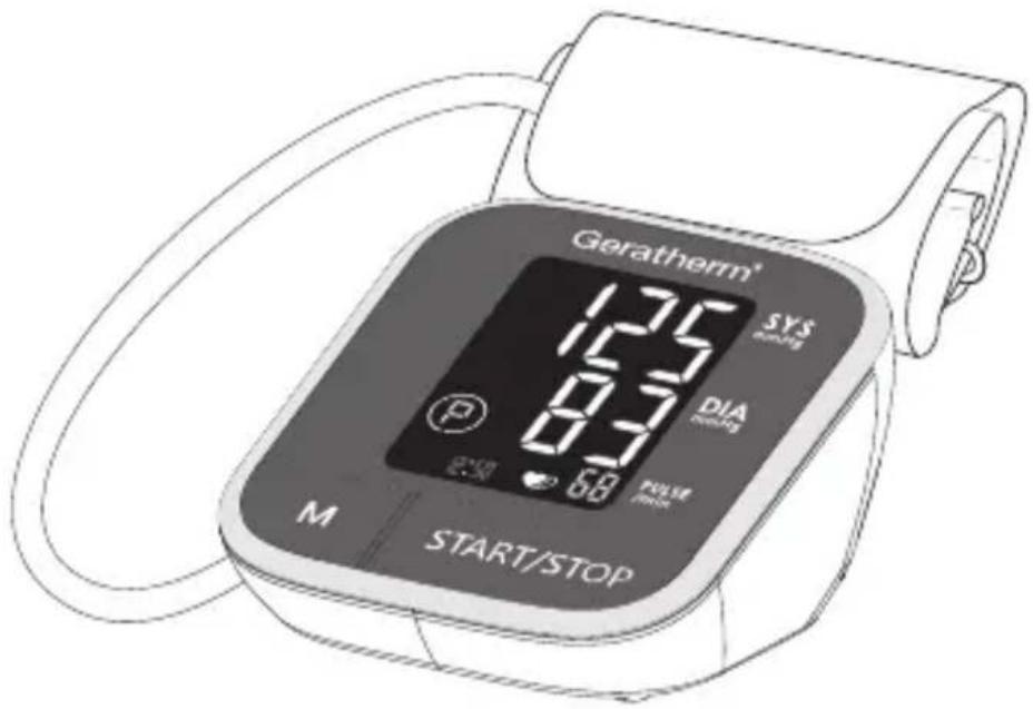 Geratherm® SYS P DIA DIALS PULSE TIME M START/STOP