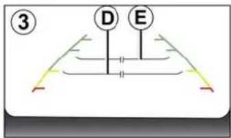 ③ D E