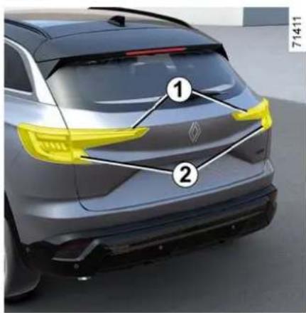 RENAULT Austral (2025) - FAROVI, SVJETLA; ZAMJENA ŽARULJA - 2