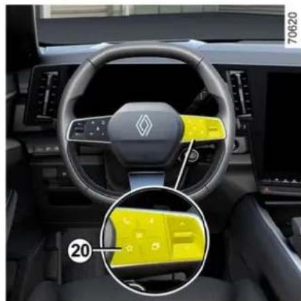 RENAULT Austral (2025) - Uključivanje recirkulacije zraka (izolacija putničkog prostora) - 1