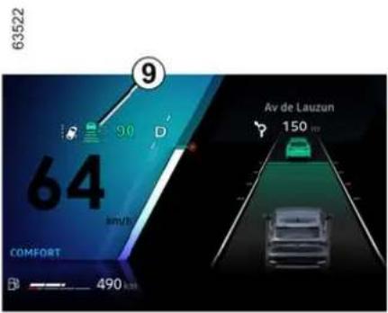 63522 9 64 km/h COMFORT 490 km/h Av de Lauzun 150 m³