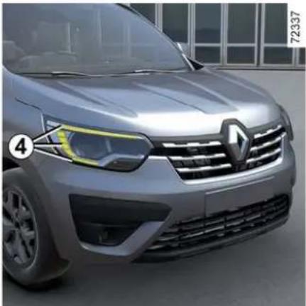 RENAULT Express (2025) - SVETLOMETY, SVETLÁ: VÝMENA ŽIAROVIEK - 1