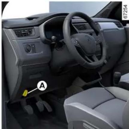 RENAULT Express (2025) - Funkcia „vonkajšie pomocné osvetlenie“ - 2