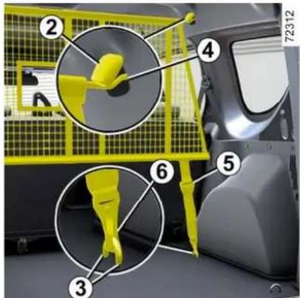 RENAULT Express (2025) - Oddel'ovacia sietka batožiny - 3