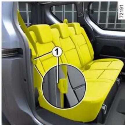 RENAULT Express (2025) - Zadná lavica: funkčnost - 5