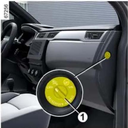 RENAULT Express (2025) - Deaktiváciaairbag spolujazd- ca - 1