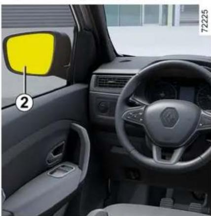RENAULT Express (2025) - Spätné zrkadlo s páčkou 1 - 1