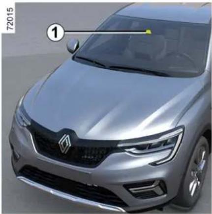 RENAULT Arkana (2025) - Upozornenie na bezpečnostnú vzdialenost - 1