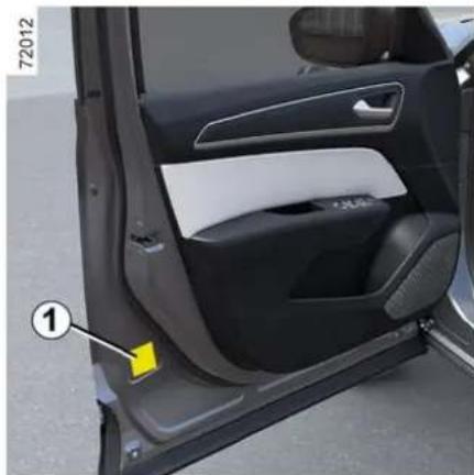 RENAULT Arkana (2025) - UPOZORNENIE NA STRATU TLAKU V PNEUMATIKÁCH - 2