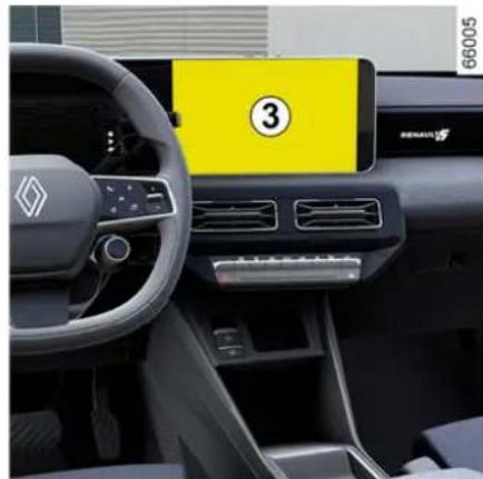 RENAULT 5 E-Tech electric (2024) - Aktivácia/deaktivácia pomocou multimedialnej obrazovky 3 - 1