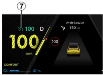 7 100 D 100 km/h 100 Av de Lauzun 150 m COMFORT 42 %