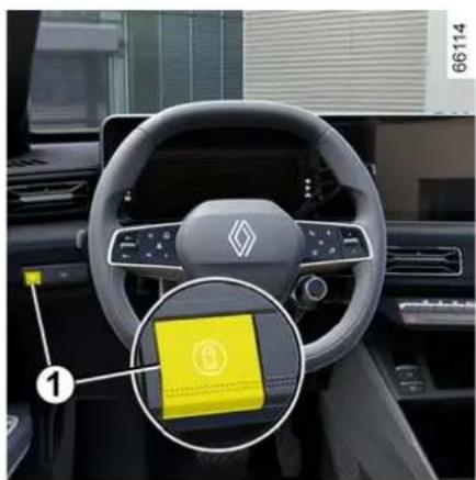 RENAULT 5 E-Tech electric (2024) - STOP spoločne s hlásením „Porucha brzdový systém”: to indikuje chybu v brzdovom systéme. - 1