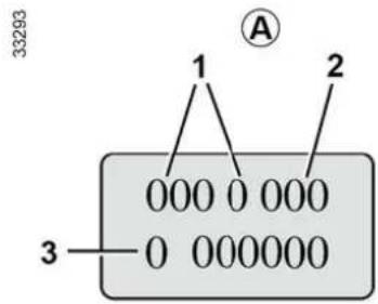 33293 1 2 000 0 000 3—0 000000 ① A