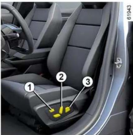 RENAULT Megane E-Tech electric (2025) - Predné sedadlá s elektrickým ovládaním - 1