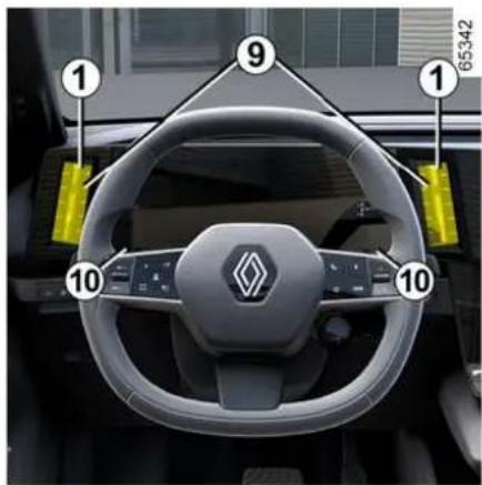RENAULT Megane E-Tech electric (2025) - VETRACIE OTVORY, VYKUROVANIE A KLIMATIZÁCIA - 1