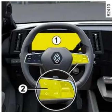 RENAULT Scenic E-Tech electric (2025) - Upozornenie na zaistenie bdelosti vodiča - 1