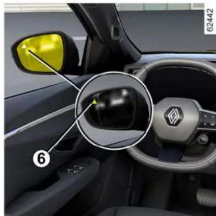 RENAULT Scenic E-Tech electric (2025) - Umiestnenie bočných radarov 3 - 6