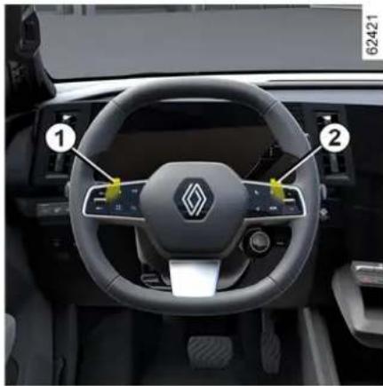 RENAULT Scenic E-Tech electric (2025) - SYSTÉM REGENERATÍVNEHO BRZDENIA - 2