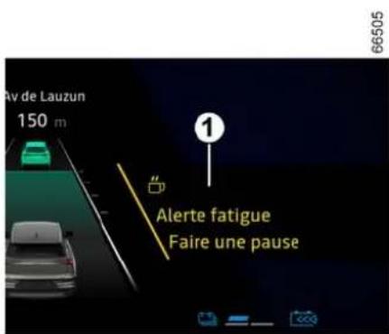 RENAULT Symbioz (2024) - Upozornenie na zaistenie bdelosti vodiča - 1