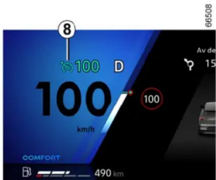 8 100 D 100 km/h 100 AV de 15 COMFORT 490 km