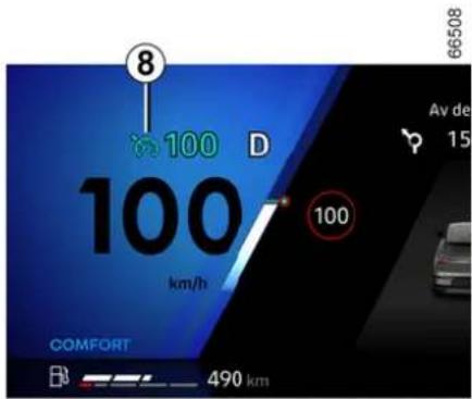 8 100 D 100 km/h 100 Av de 15 COMFORT 490 km
