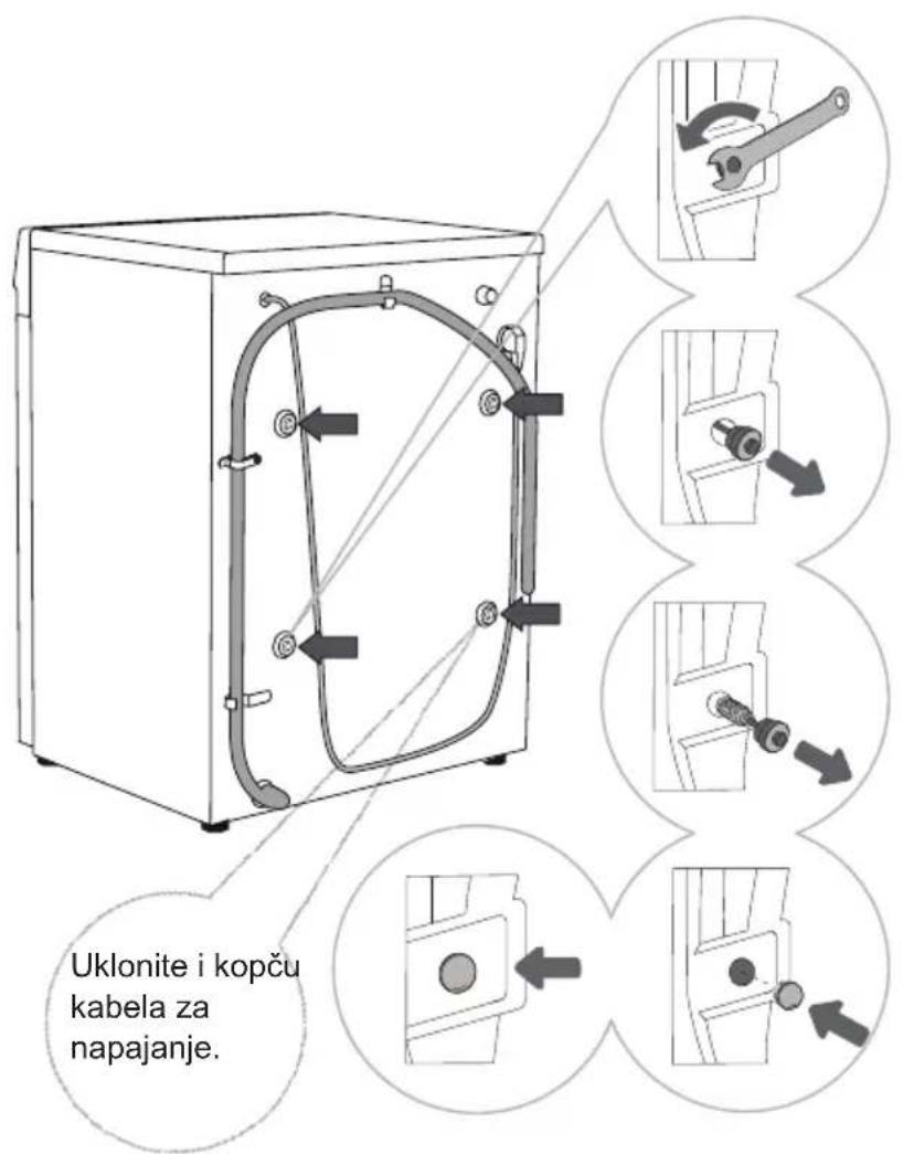 HISENSE WD3I8043BWF2 - UKLANJANJE TRANSPORTNIH VIJAKA/ŠIPKI - 2