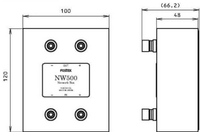 100 OUT FOSTEX NW500 Network Box FOSTEX CO. WATER & APPON (66.2) 48 120