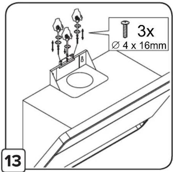 3x Ø 4 x 16mm 13