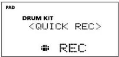 PAD DRUM KIT REC