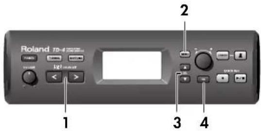 Roland TD-4 1 2 3 4